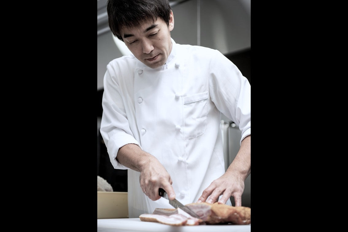 【ペアリング食材】CharcuterieAKAISHI 北海道ポーク12ヶ月熟成生ハム(ブラン) 50g