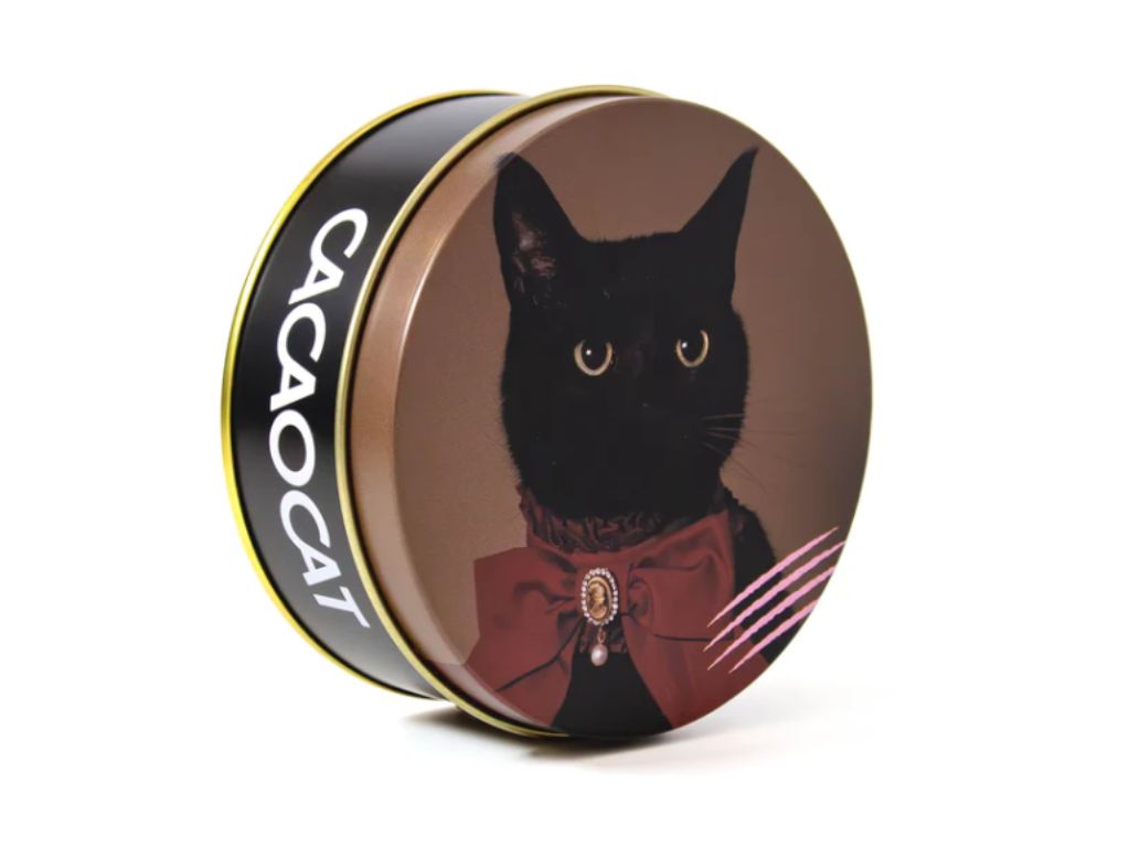 【White Day限定】【ペアリング食材】CACAOCATチョコレート缶(ホワイトデイ限定缶) 5個入