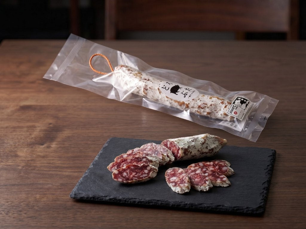 【Summer collection限定】【ペアリング食材】どろぶた 白サラミ 80g